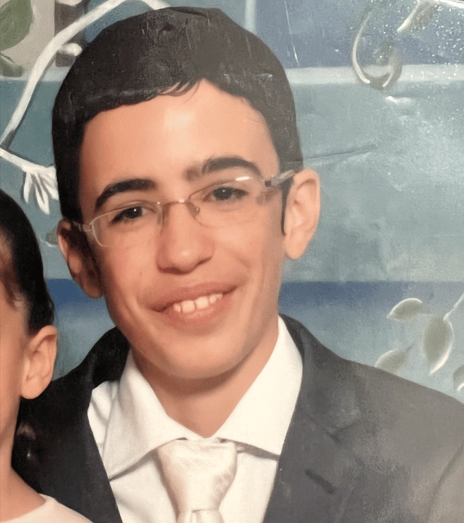 יוסף בלומן כנער חרדי