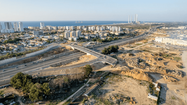 גשר אולגה. יושלם החיבור למחלף הרכבת גשר אולגה. יושלם החיבור למחלף הרכבת