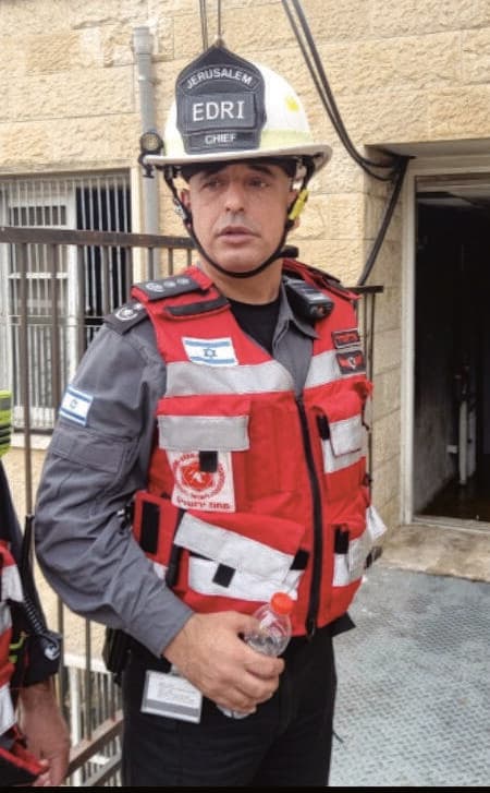 טפסר משנה אלי אדרי, כבאות והצלה