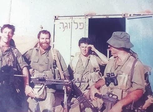 דורון רבו במילואים במפרץ אילת