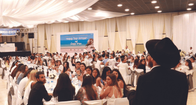 סדר פסח של חב"ד בעיר קזמול במקסיקו (צולם לפני כניסת החג) 