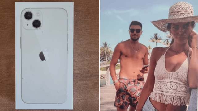 הטלפון והתמונה של שומר המסך