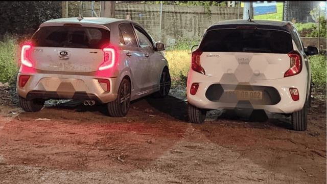 כלי הרכב בהם נהגו החשודים