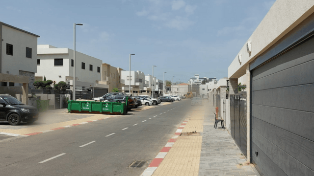 רחוב הבשמים. תושבים דורשים פסי האטה