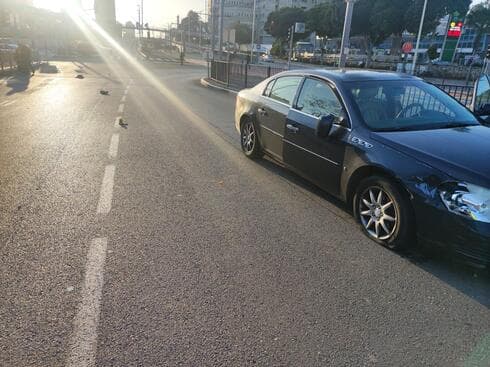 זירת התאונה