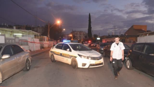 זירת רצח - תמונת פייסבוק