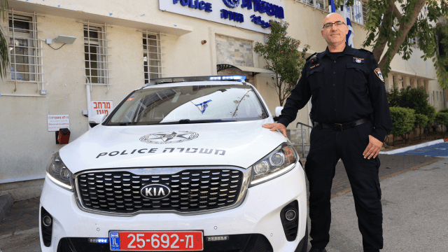 סנ"צ זוהר מוסלאוי. "רציתי לחזור בגלל השוטרים והקצינים המצוינים שיש בתחנה"