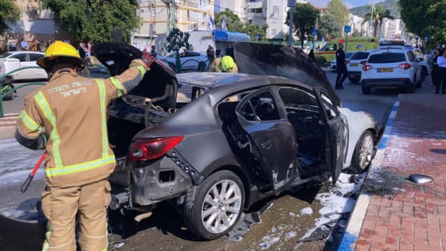 פיצוץ הרכב בטירת כרמל