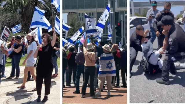 המחאה והמעצרים במתם