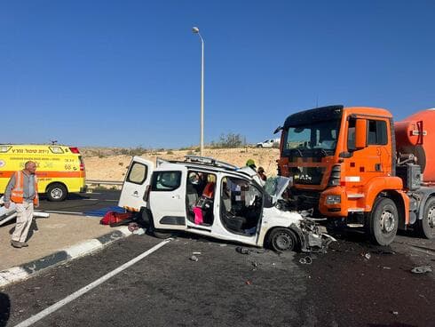 זירת התאונה הקטלנית