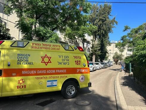 זירת האירוע בחיפה