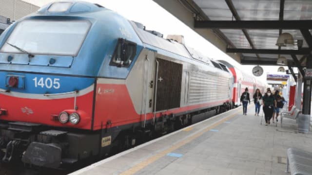 תחנת הרכבת בבאר שבע. 38 דקות בלבד עד לתל אביב