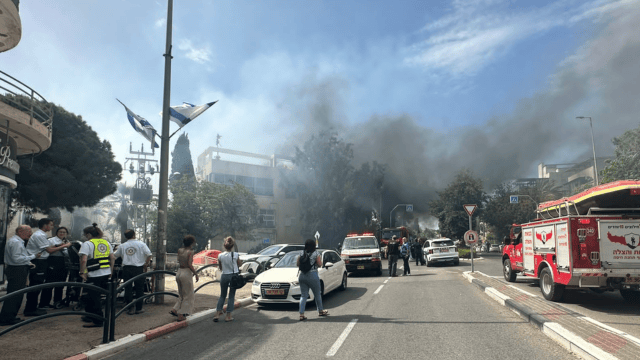 שריפה במוריה 