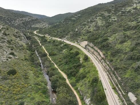 כאן ייבנה שביל של 33 ק"מ עבור רוכבי אופניים
