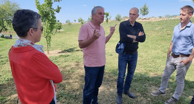 מנכ"ל המשרד להגנת הסביבה גיא סמט בסיור בגליל העליון