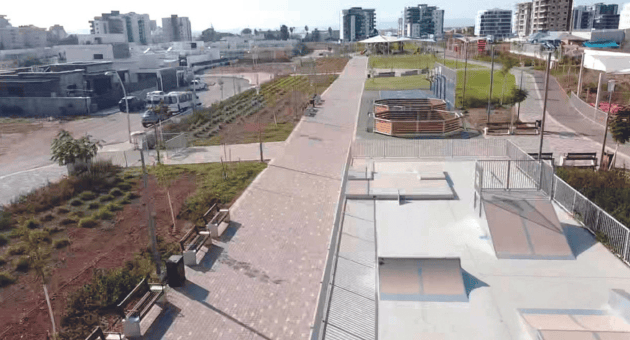 שכונת לב העמק (צילום: דוברות עריית עפולה) שכונת לב העמק