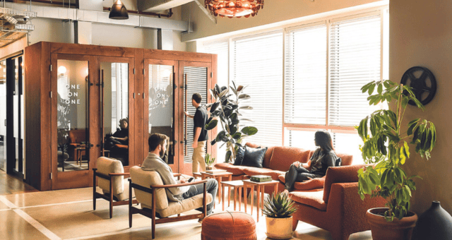 דגש על העיצוב. משרדי מיינדספייס