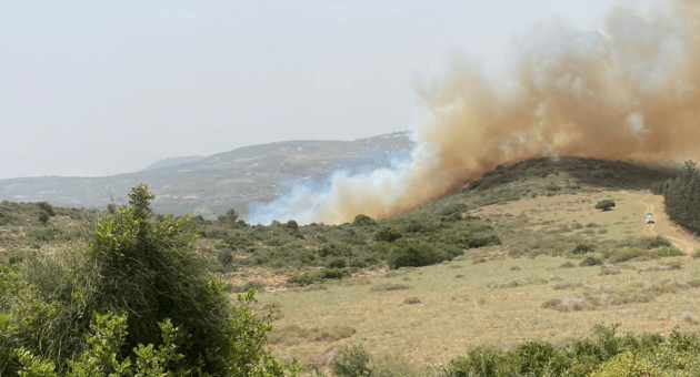 שריפה בהר טורען שריפה בהר טורען