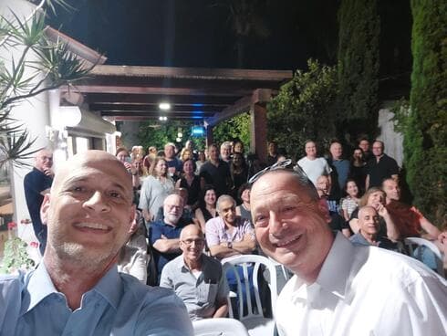 ניר קריסטל בהשקת הקמפיין