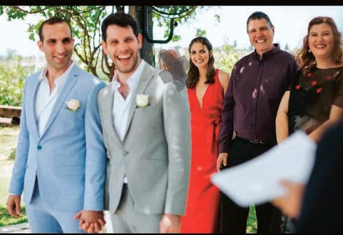 ענת ברוך הייט בחתונת בנה | צילום: ג'ון סלדקוב