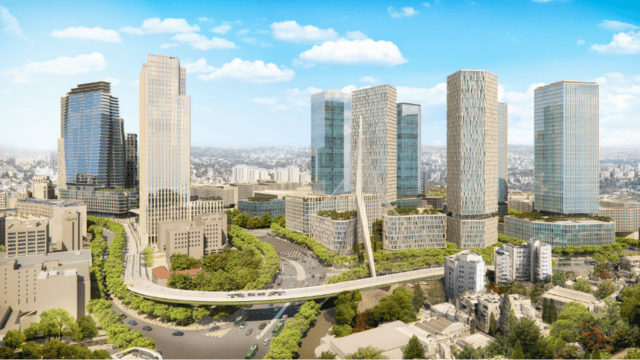 כך ייראו רובע הכניסה לעיר