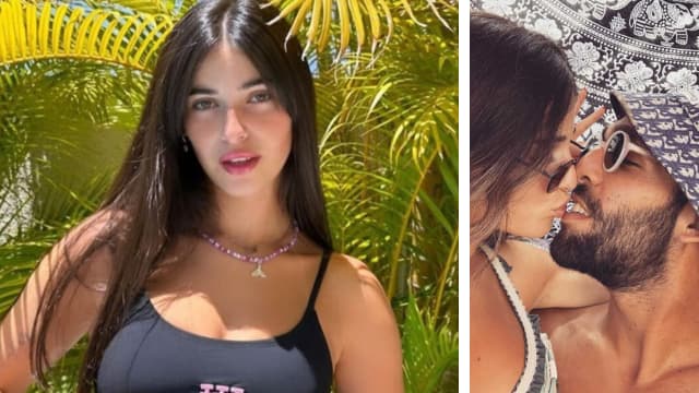 לין אלפי (בתמונה הקטנה עם אבי בתה הדר מצליח)