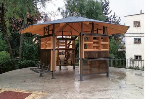 הספרייה בשכונת רסקו. "זה מצער"