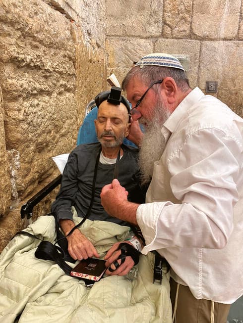 אפי טלמור בכותל המערבי