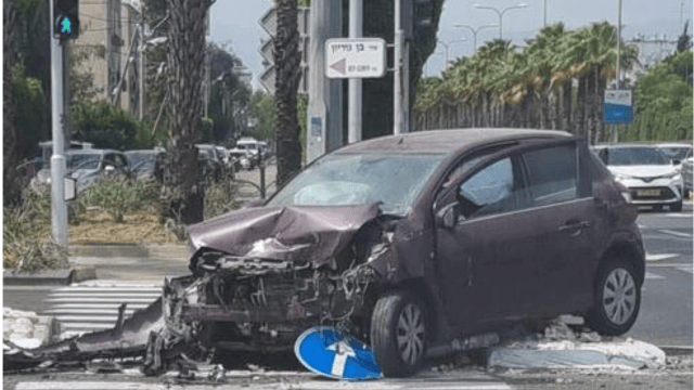 תאונה בצומת צבר