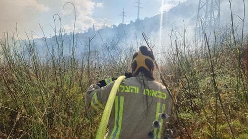 השריפה סמוך למבשרת