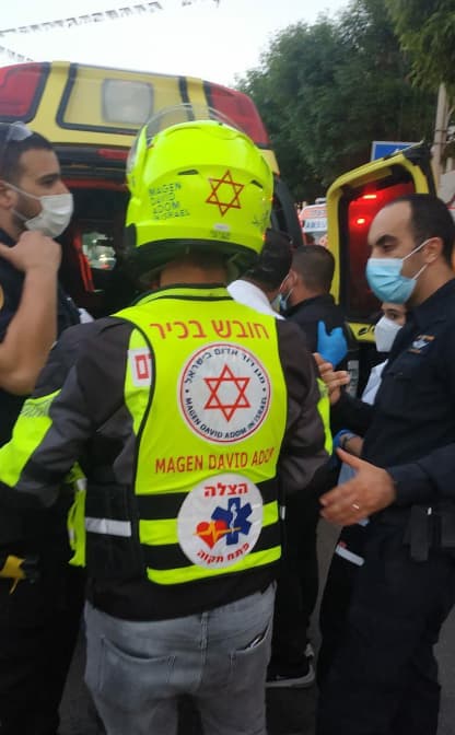 זירת האירוע בפלאפיקס, רחוב חיים עוזר פתח תקוה