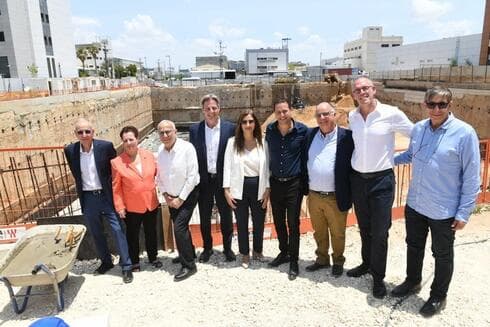 טקס הנחת אבן הפינה לבית החולים החדש בראשל"צ