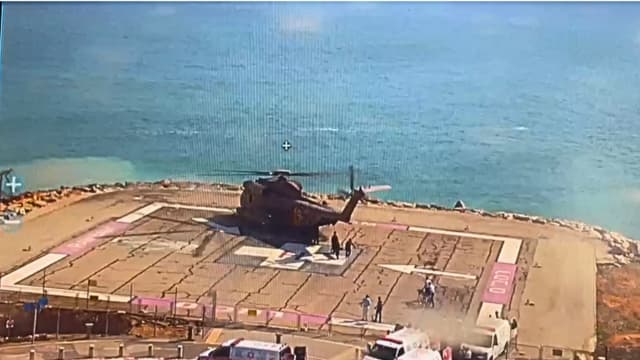 הגעת הפצועים לרמב"ם