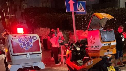 מזירת האירוע בבת ים