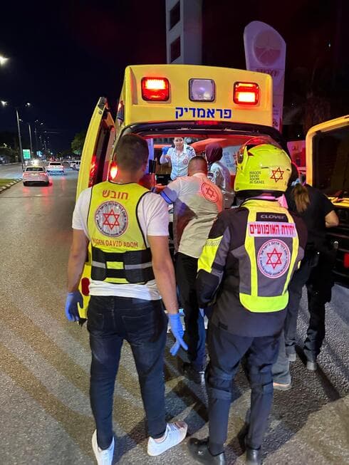 זירת האירוע ברחוב דוד פנקס