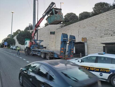 עמדת השמירה שפונתה מהגבעה הצרפתית 