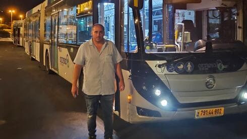 רועי תורג׳מן והנזק שנגרם לאוטובוס