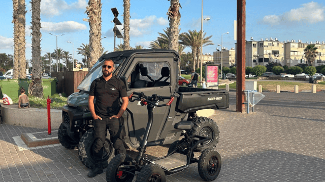 פקח חוף "נאות", איהאב קוט, אשר סייע בעיכוב החשוד. 