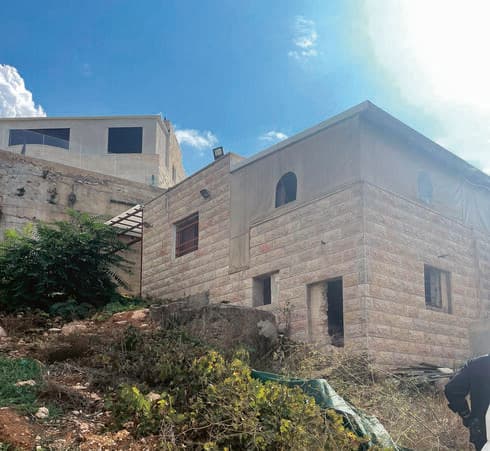 חתיכת עבירה, לכאורה. הווילה ברחוב השמיר 