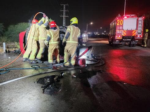 מזירת האירוע בשדרות מרילנד