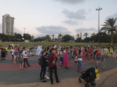 אירוע גאווה בפתח תקוה בשנה שעברה