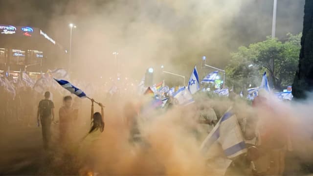 המחאה בחורב ביום השיבוש