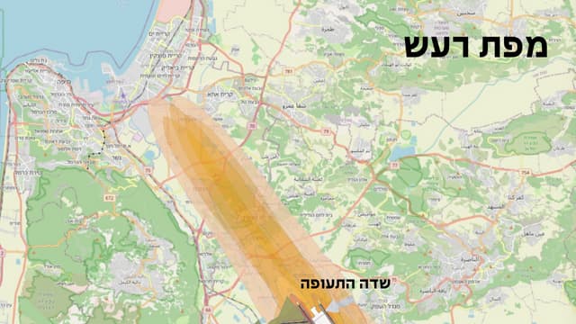 עוצמת הרעש הצפויה כתוצאה מפעילות השדה