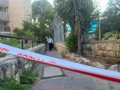 זירת האירוע ברחוב המרגלית
