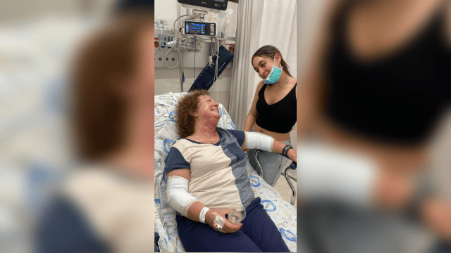 דניאלה רוזן בבית החולים דניאלה רוזן בבית החולים