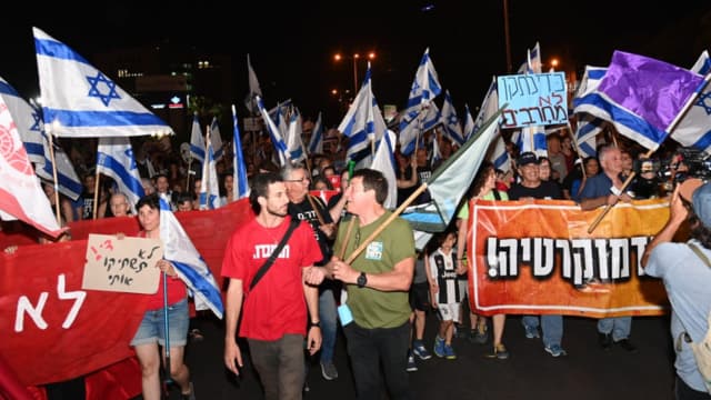ההפגנות הערב (שבת) בבאר שבע