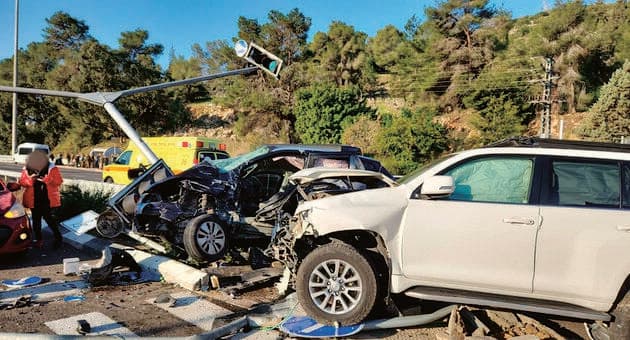 תאונת דרכים קטלנית שאירעה השנה במרחב עמקים