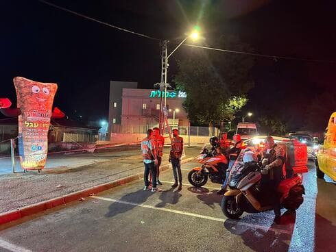 זירת האירוע בכפר יונה