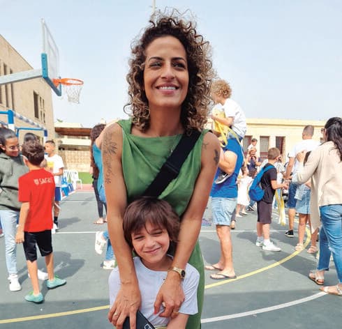 עדי מן ובנה תומר