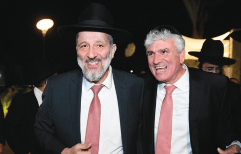 אבי אמסלם עם אריה דרעי